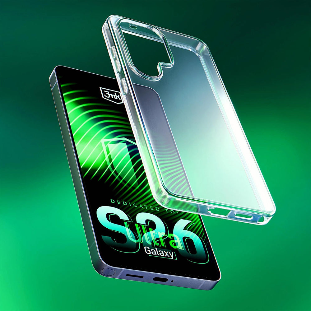 Funda para Samsung Galaxy S26 Ultra S948, 3MK, Clear, Transparente