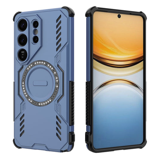 Funda MagSafe para Samsung Galaxy S26 Ultra, Techsuit, ArmorMag, Azul