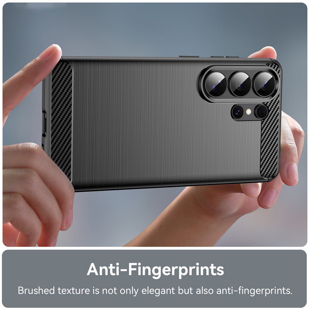 Funda para Samsung Galaxy S26 Ultra S948, Techsuit, Carbono, Negra