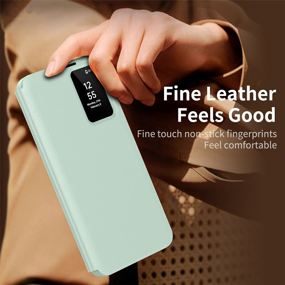 Funda para Samsung Galaxy S26 Ultra S948, Techsuit, SmartView, Verde