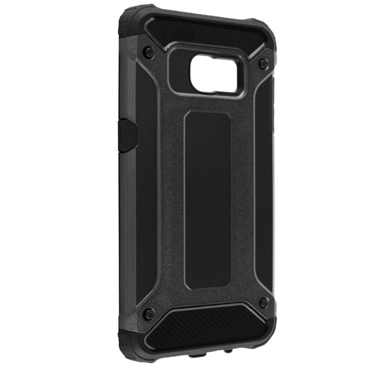 Funda para Samsung Galaxy S7 edge G935, Techsuit, Hybrid Armor, Negra