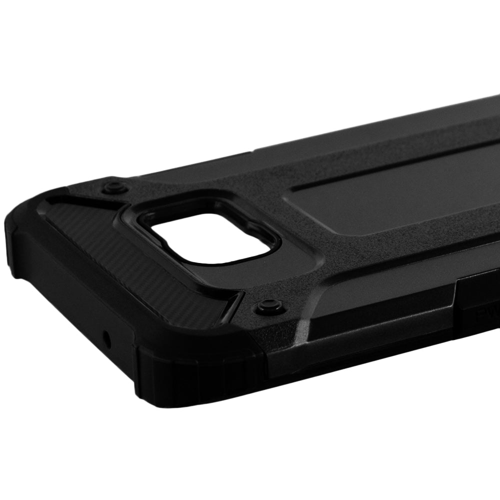 Funda para Samsung Galaxy S7 edge G935, Techsuit, Hybrid Armor, Negra
