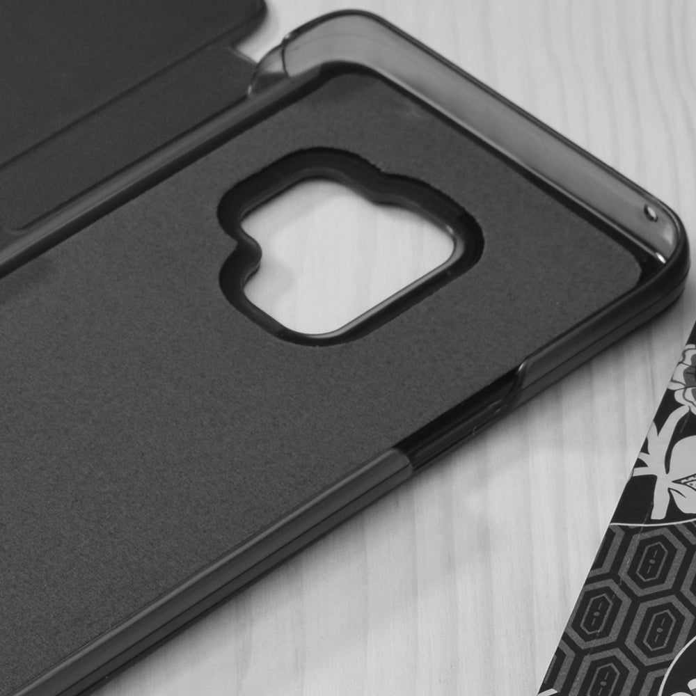 Funda para Samsung Galaxy S9 G960, Techsuit, eFold, Negra