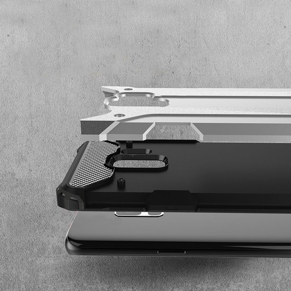 Funda para Samsung Galaxy S9 G960, Techsuit, Hybrid Armor, Negra