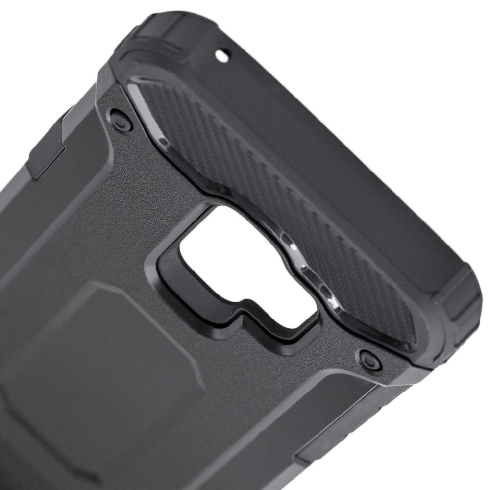 Funda para Samsung Galaxy S9 G960, Techsuit, Hybrid Armor, Negra