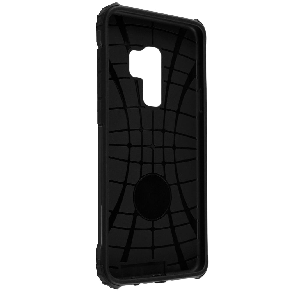 Funda para Samsung Galaxy S9+ G965, Techsuit, Hybrid Armor, Negra