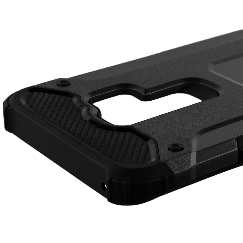 Funda para Samsung Galaxy S9+ G965, Techsuit, Hybrid Armor, Negra