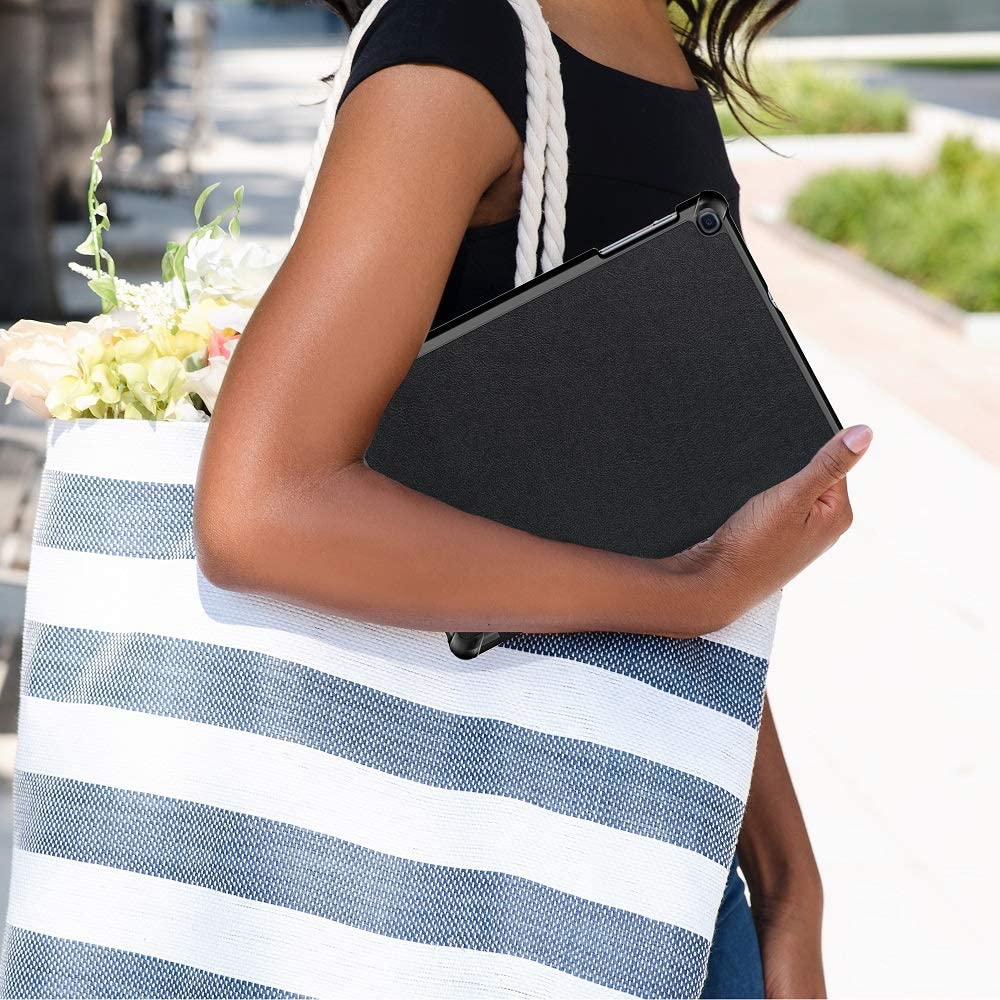 Funda para Samsung Galaxy Tab A 10.1 (2019), Techsuit, FoldPro, Negra