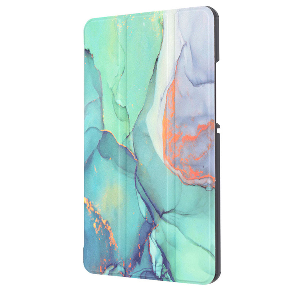 Funda para Samsung Galaxy Tab A11+ / Tab A9+, Techsuit, FoldPro Green Time, Multicolor