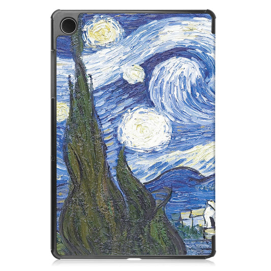 Funda para Samsung Galaxy Tab A11+ / Tab A9+, Techsuit, FoldPro Starry Night, Multicolor