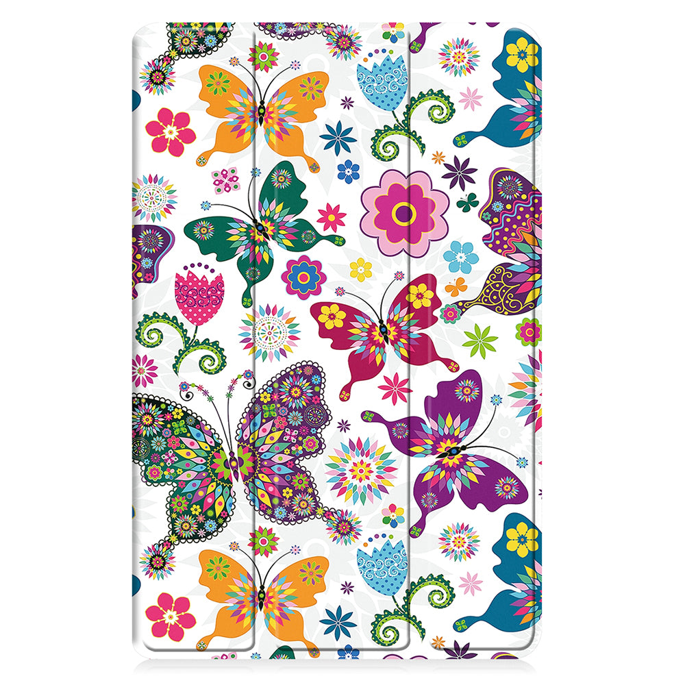 Funda para Samsung Galaxy Tab A11 / Tab A9, Techsuit, FoldPro Butterfly Nuevo Modelo, Multicolor