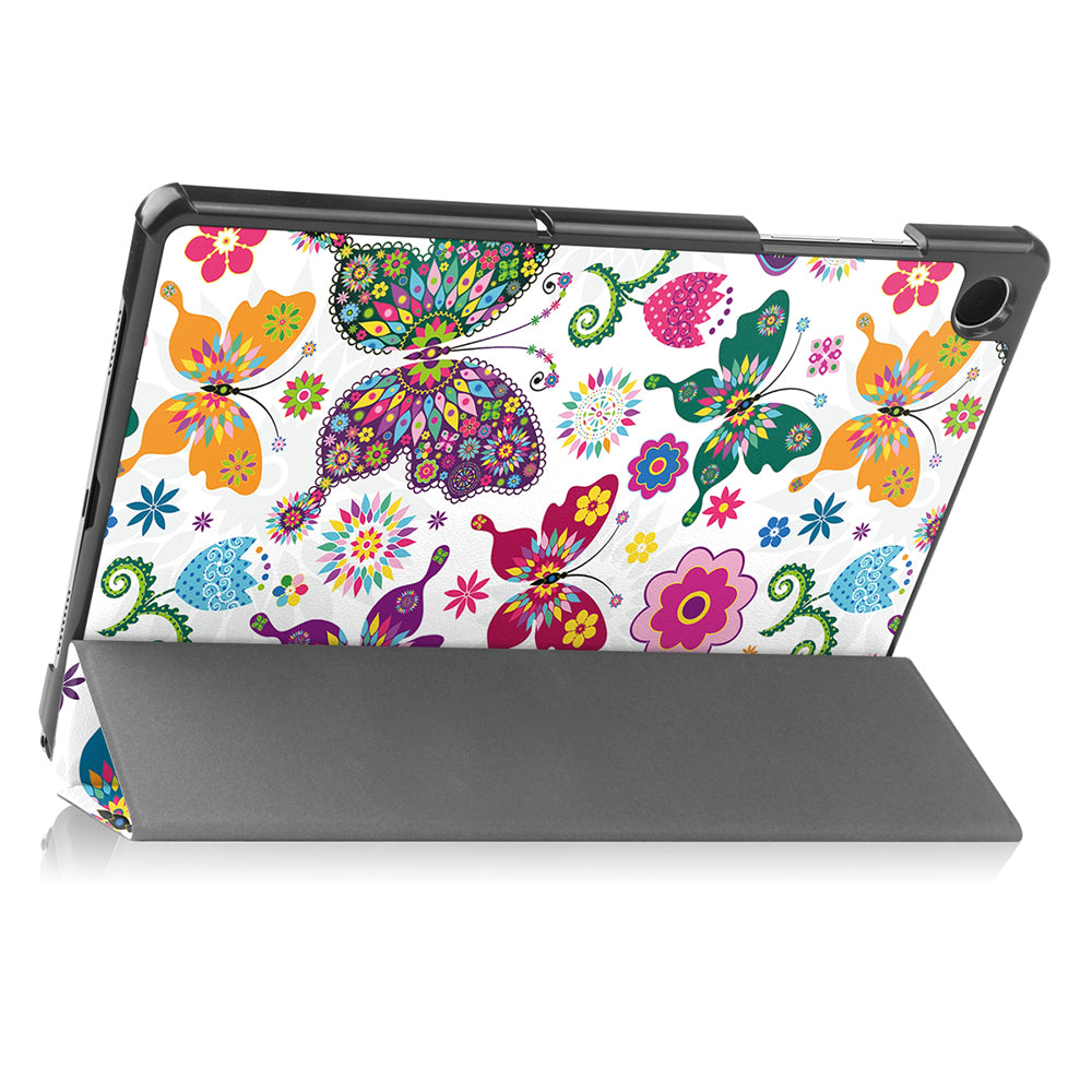 Funda para Samsung Galaxy Tab A11 / Tab A9, Techsuit, FoldPro Butterfly Nuevo Modelo, Multicolor
