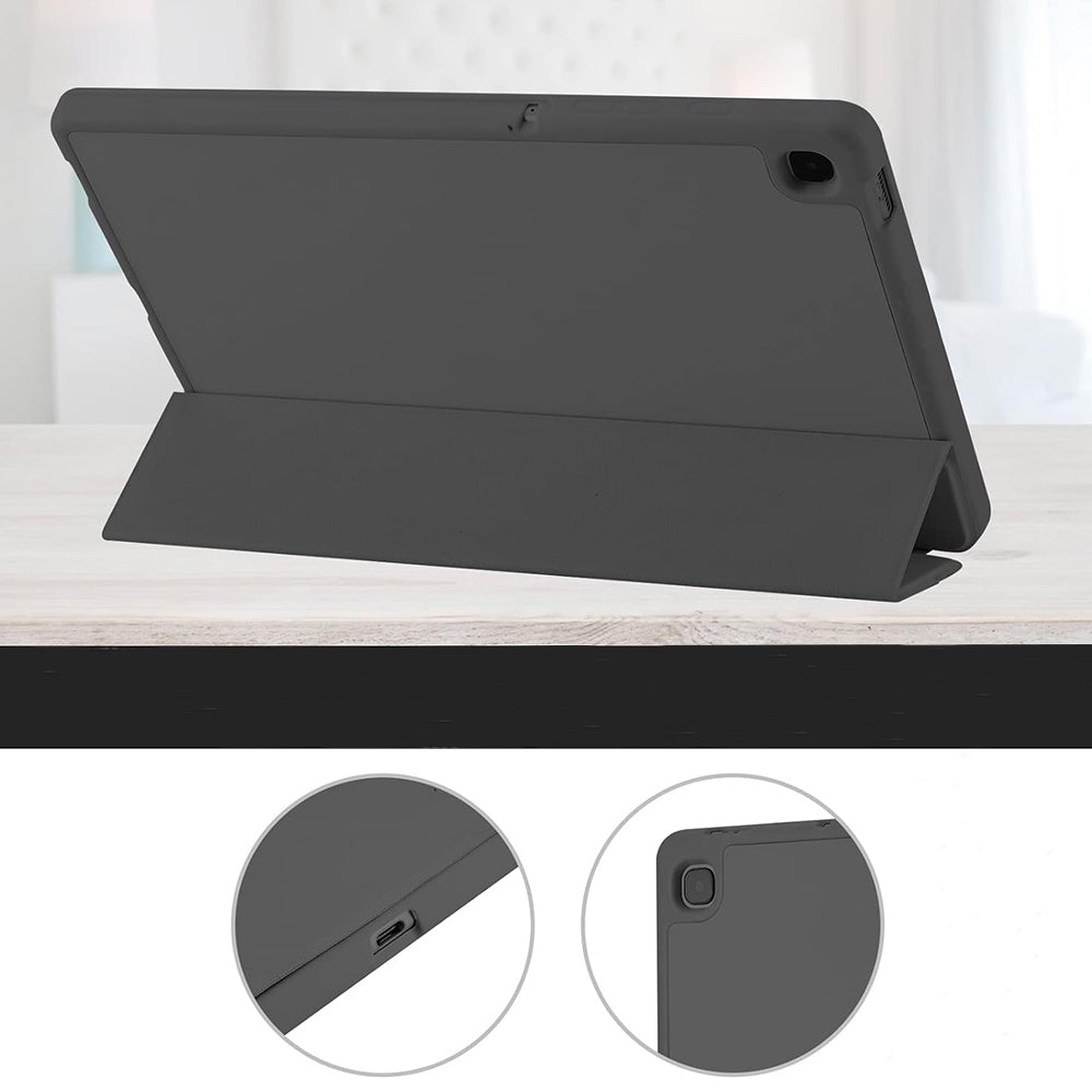 Funda para Samsung Galaxy Tab A7 Lite, Techsuit, Flex Trifold, Negra