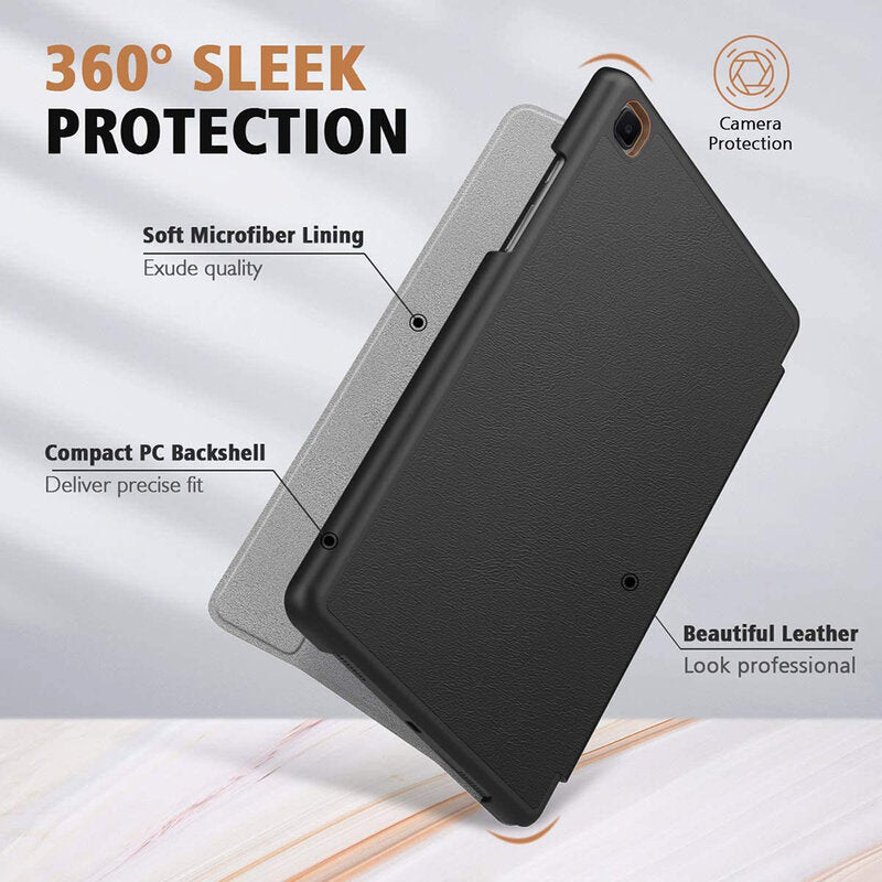 Funda para Samsung Galaxy Tab A7 Lite, Techsuit, FoldPro, Negra