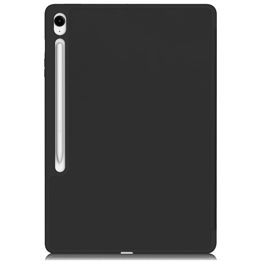Funda para Samsung Galaxy Tab S10 FE+, Techsuit, Flex Trifold, Negra