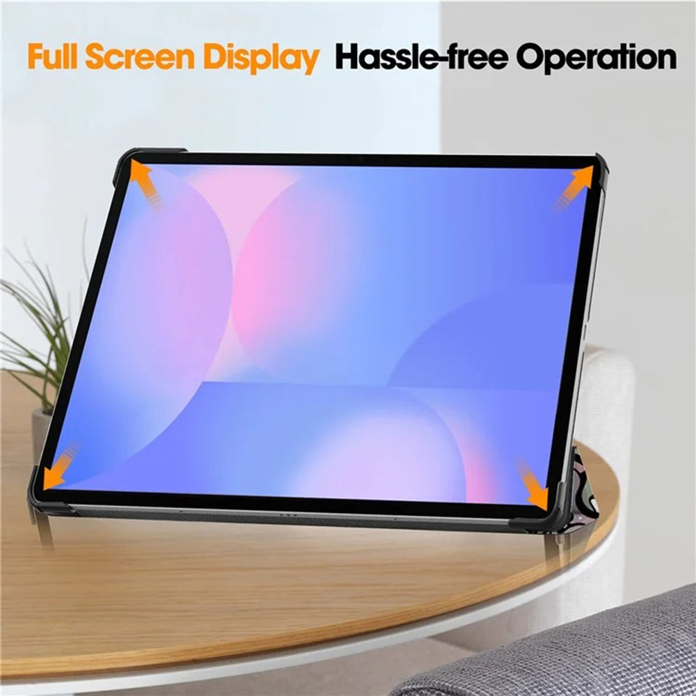 Funda para Samsung Galaxy Tab S10 FE+, Techsuit, FoldPro Urban Vibe, Multicolor
