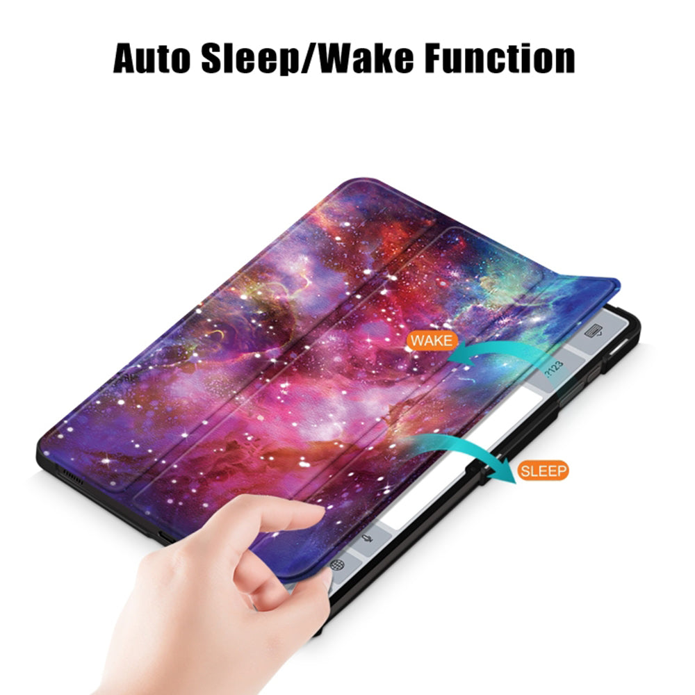 Funda para Samsung Galaxy Tab S10 Ultra / Tab S9 Ultra / Tab S8 Ultra, Techsuit, FoldPro Galaxy, Multicolor