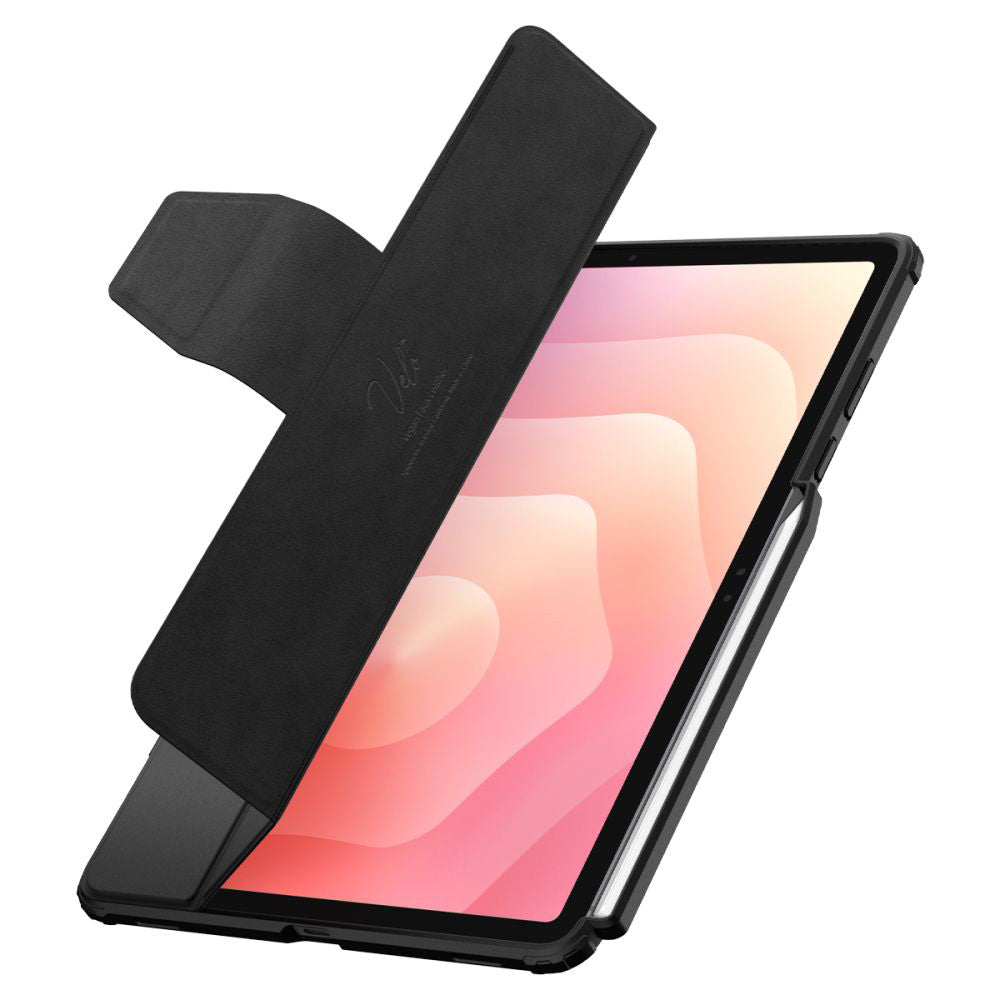 Funda para Samsung Galaxy Tab S11, Spigen, Ultra Hybrid Pro, Negra ACS10212