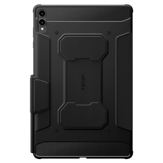 Funda para Samsung Galaxy Tab S11 Ultra, Spigen, Rugged Armor Pro, Negra ACS10150