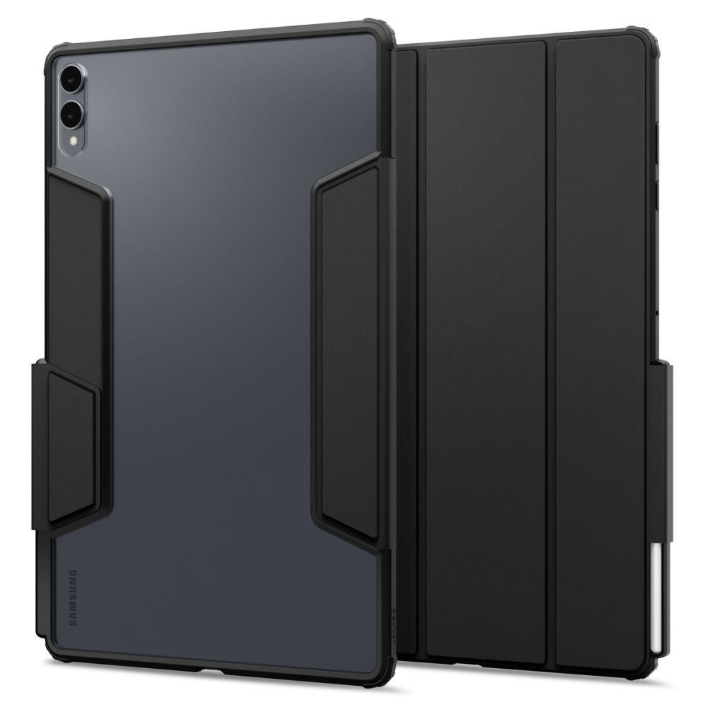 Funda para Samsung Galaxy Tab S11 Ultra, Spigen, Ultra Hybrid Pro, Negra