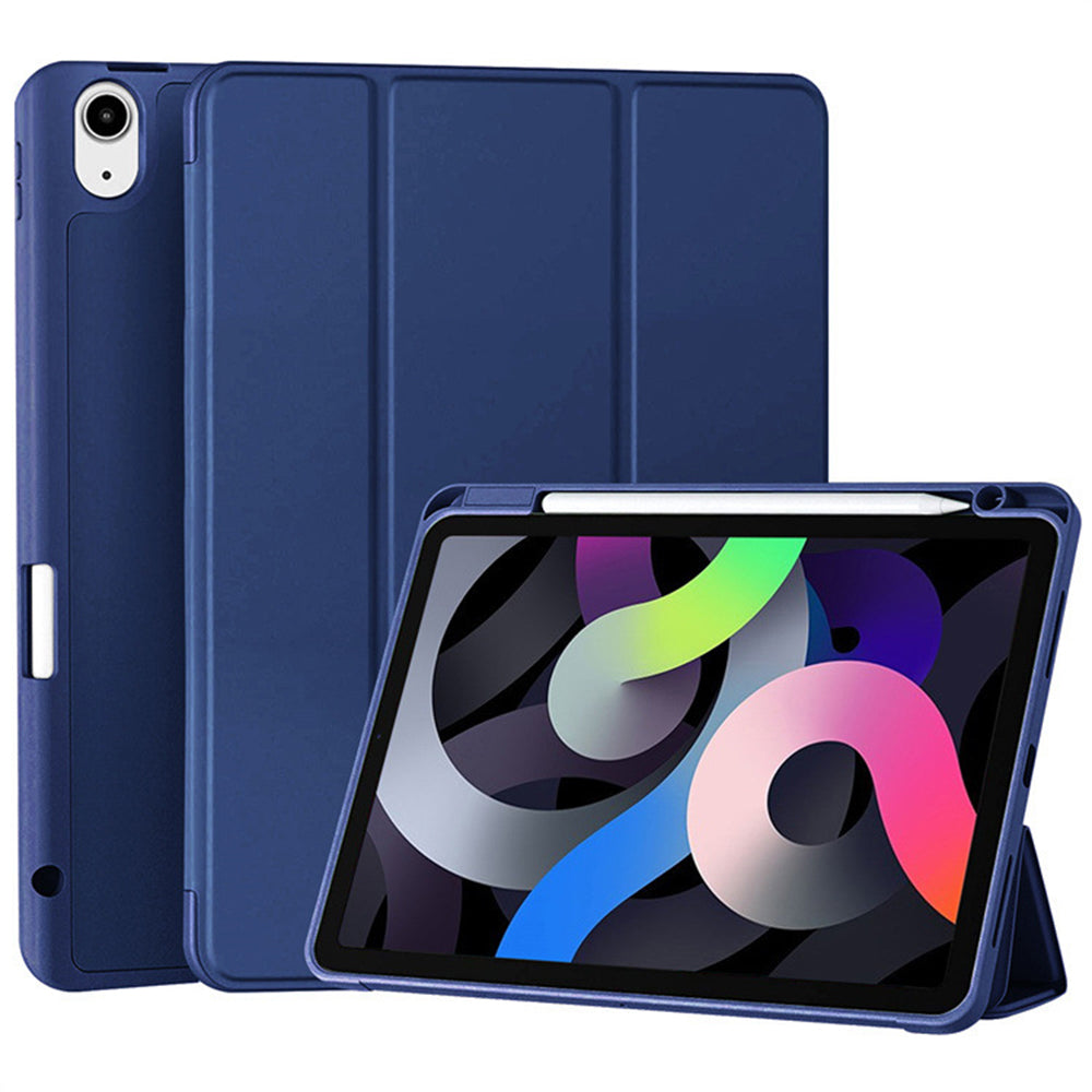 Funda para Samsung Galaxy Tab S11 Ultra, Techsuit, Flex Trifold, Azul Oscuro