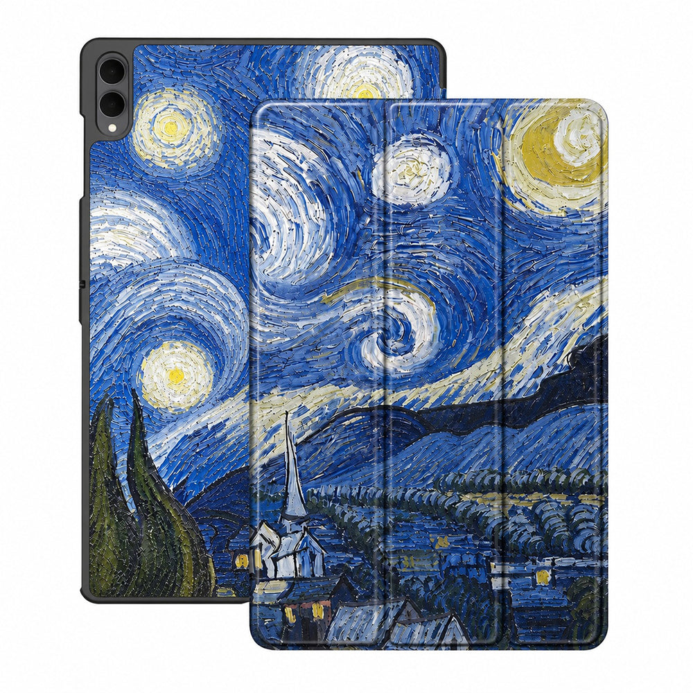 Funda para Samsung Galaxy Tab S12 Ultra / Tab S11 Ultra, Techsuit, FoldPro Starry Night, Multicolor