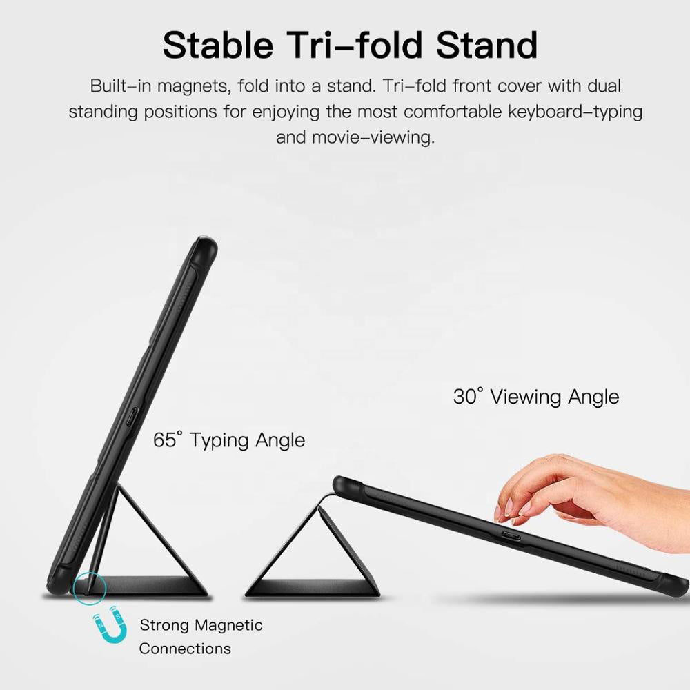 Funda para Samsung Galaxy Tab S5e, Techsuit, FoldPro, Negra