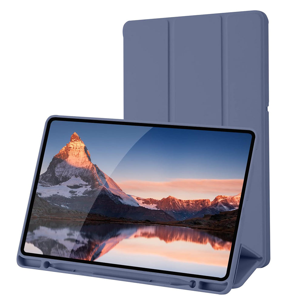 Funda para Samsung Galaxy Tab S6 Lite (2024) / Tab S6 Lite (2022) / Tab S6 Lite (2020), Techsuit, Flex Trifold, Morado