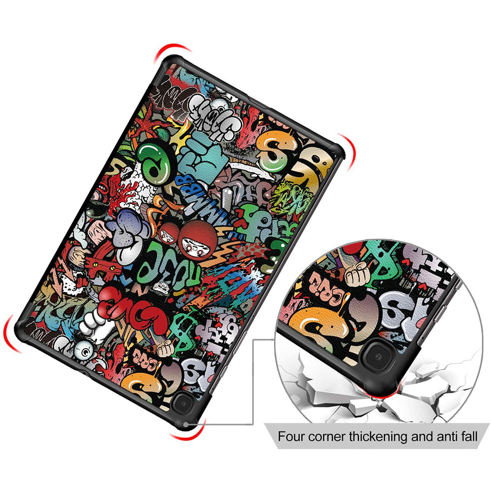 Funda para Samsung Galaxy Tab S6 Lite (2024) / Tab S6 Lite (2022) / Tab S6 Lite (2020), Techsuit, FoldPro, Multicolor