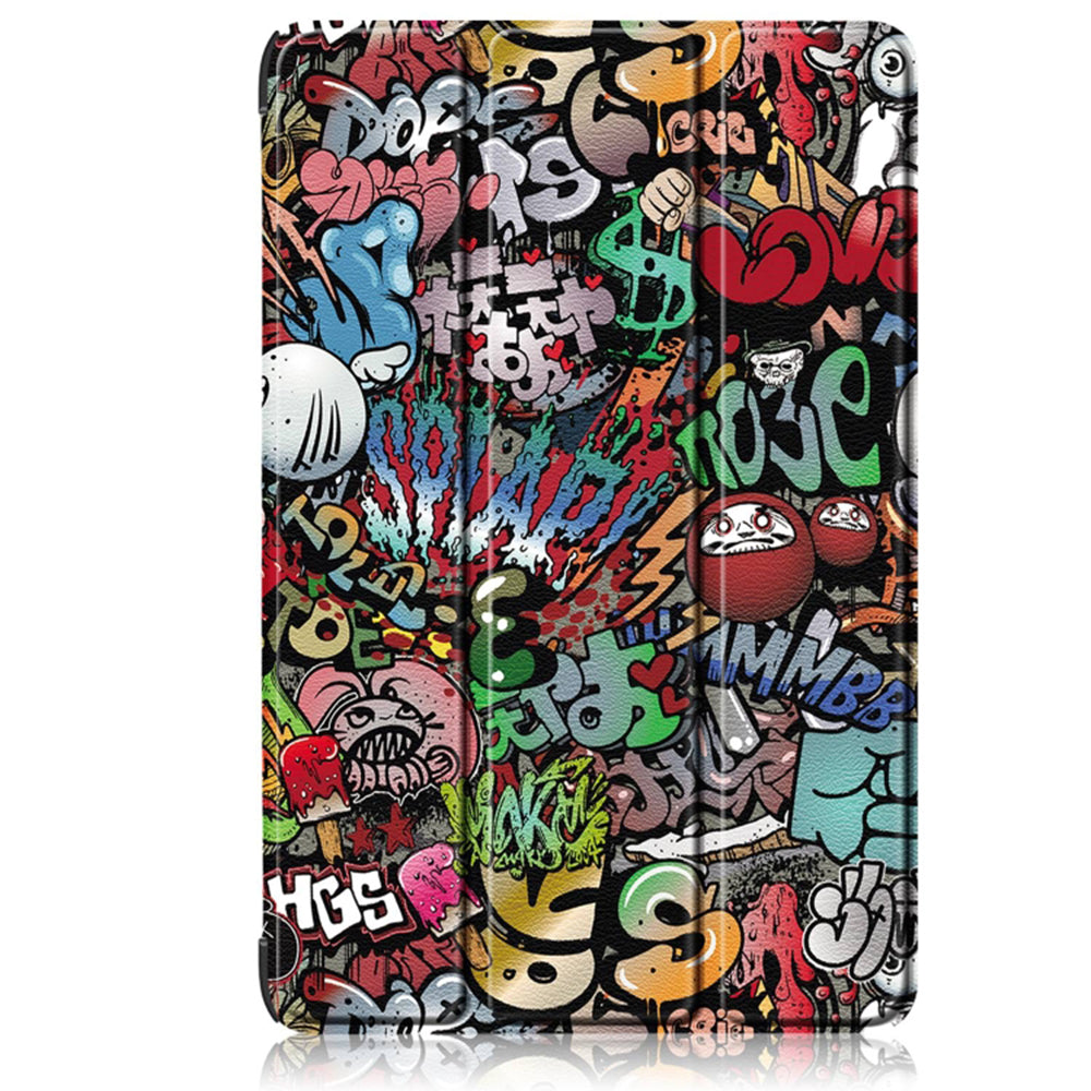 Funda para Samsung Galaxy Tab S8 Ultra, Techsuit, FoldPro Urban Vibe, Multicolor