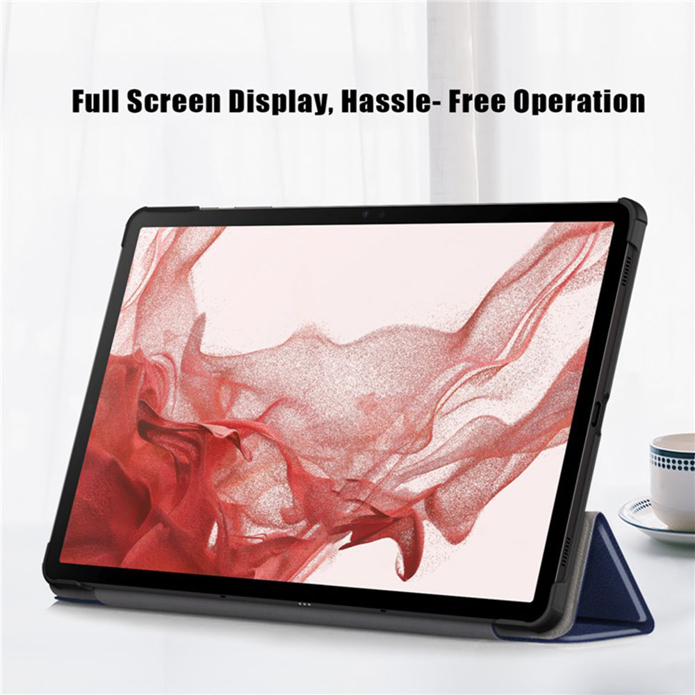 Funda para Samsung Galaxy Tab S9 FE / Tab S9 / Tab S10 FE, Techsuit, FoldPro, Azul