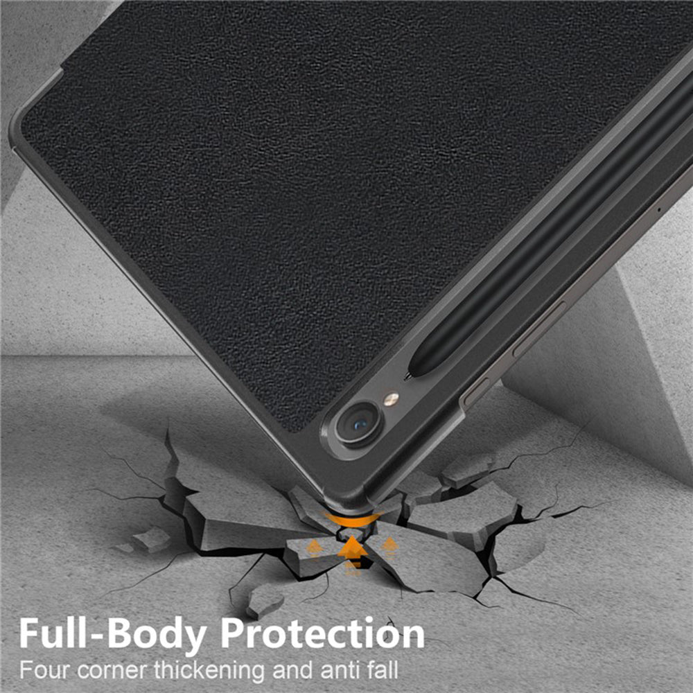 Funda para Samsung Galaxy Tab S9 FE / Tab S9 / Tab S10 FE, Techsuit, FoldPro Butterfly, Multicolor