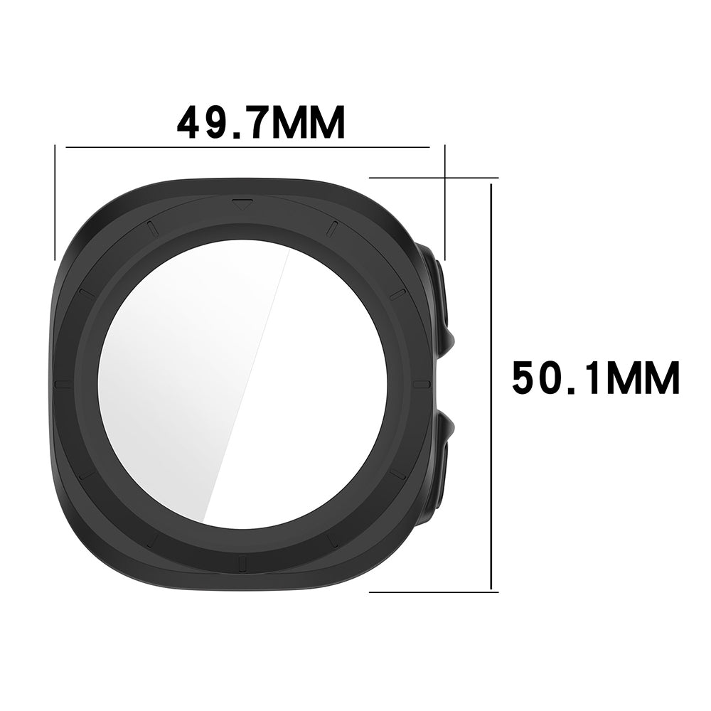 Funda para Samsung Galaxy Watch Ultra2, Techsuit, Defense360 Pro, Transparente