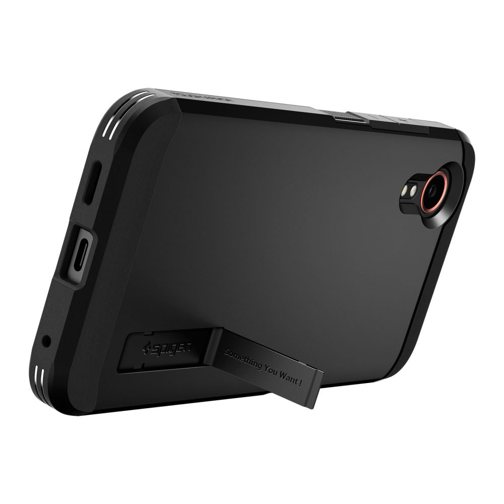 Funda para Samsung Galaxy Xcover7 G556, Spigen, Tough Armor, Negra ACS07505