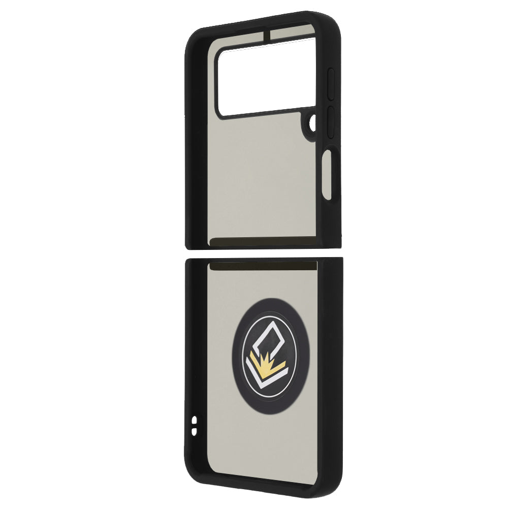 Funda para Samsung Galaxy Z Flip3 5G F711, Techsuit, Glinth, Negra