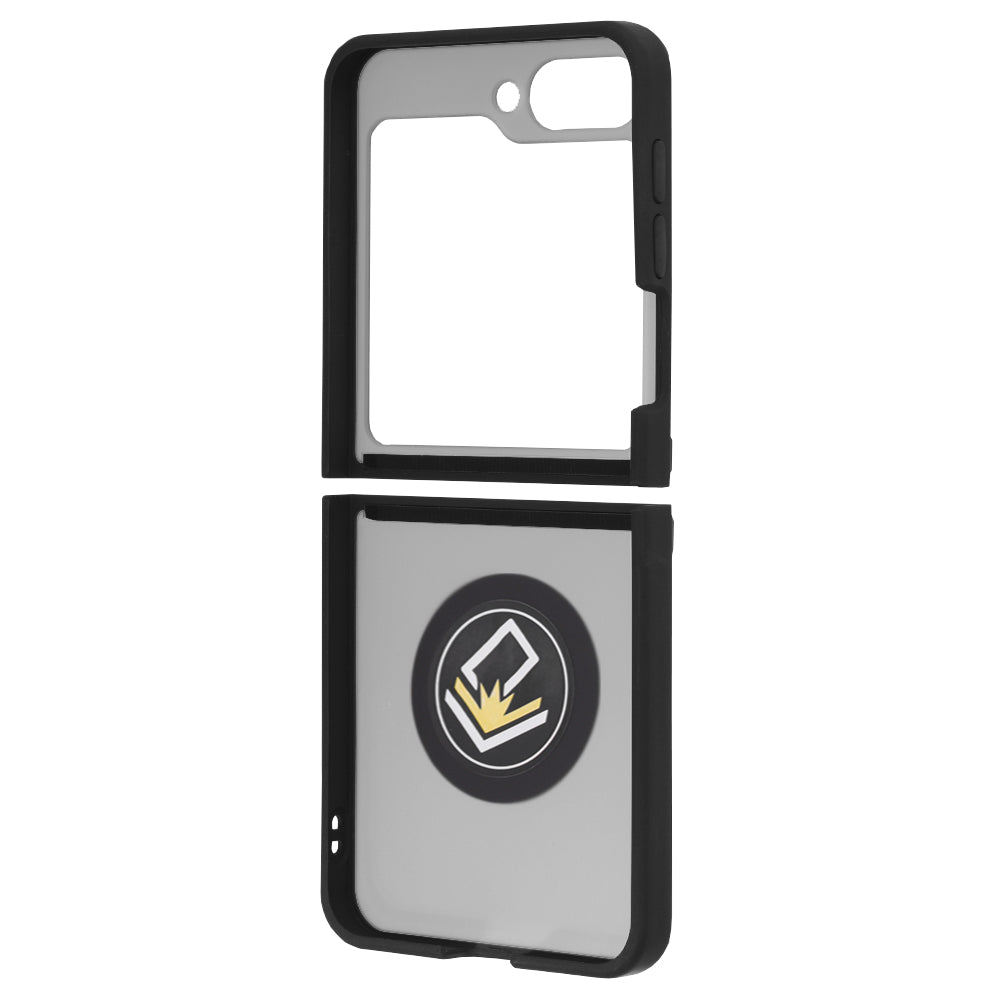 Funda para Samsung Galaxy Z Flip7 FE F761 / Z Flip6 F741, Techsuit, Glinth, Negra