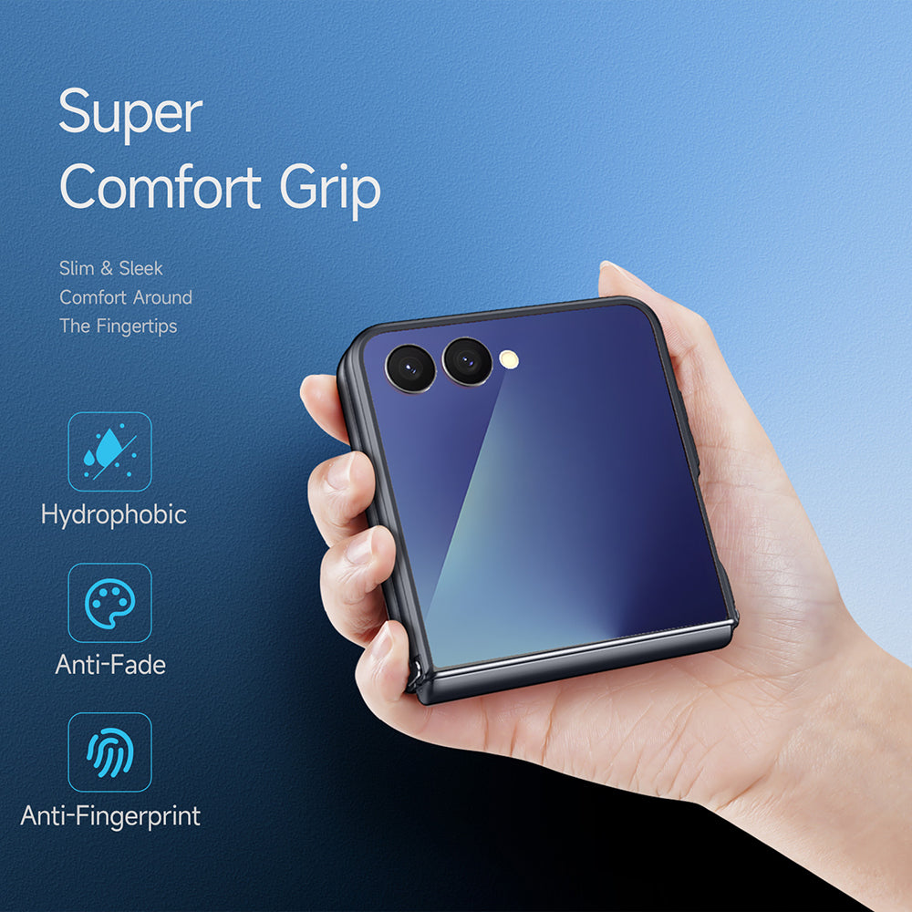 Case for Samsung Galaxy Z Flip7 F766, DUX DUCIS, Aimo, Black