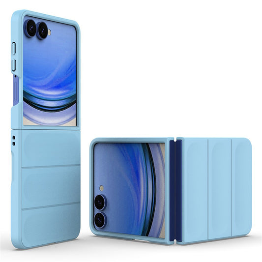 Funda para Samsung Galaxy Z Flip8 F776, Techsuit, Magic Shield, Azul