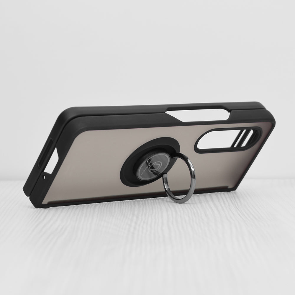 Funda para Samsung Galaxy Z Fold3 5G F926, Techsuit, Glinth, Negra
