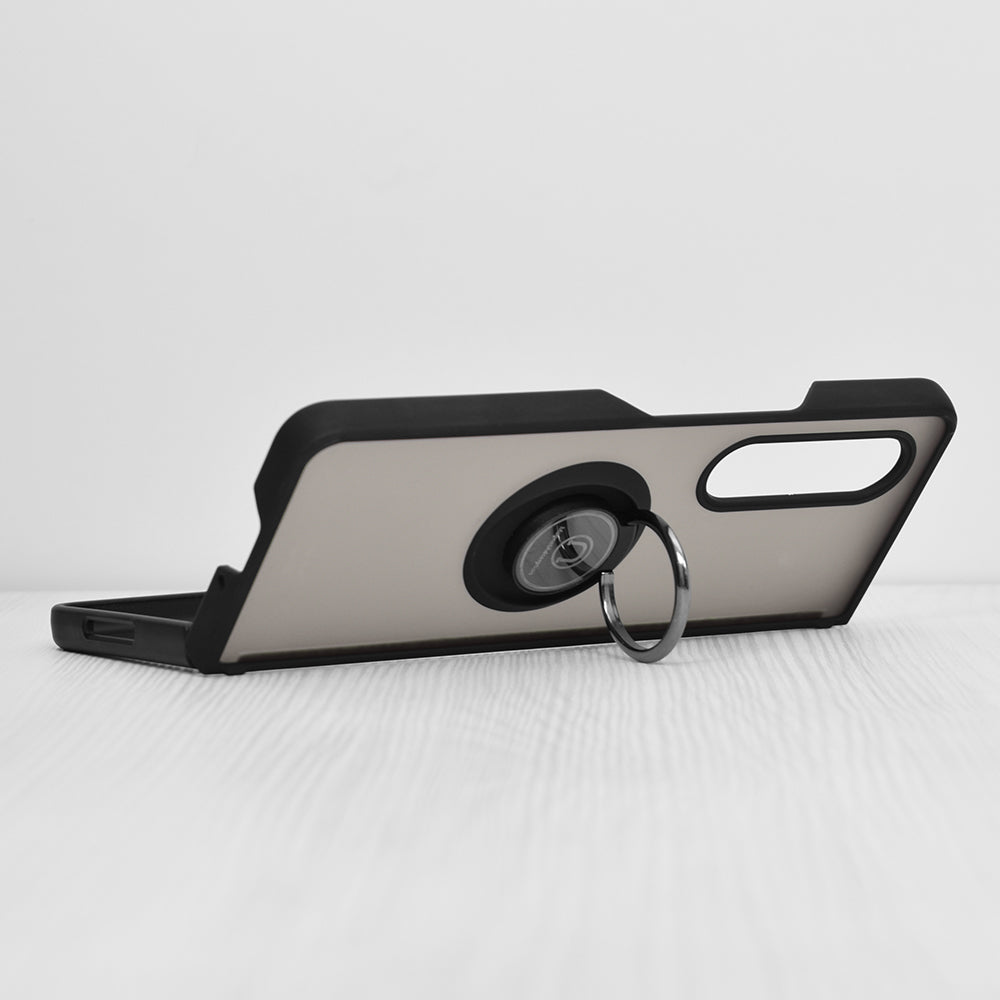 Funda para Samsung Galaxy Z Fold3 5G F926, Techsuit, Glinth, Negra