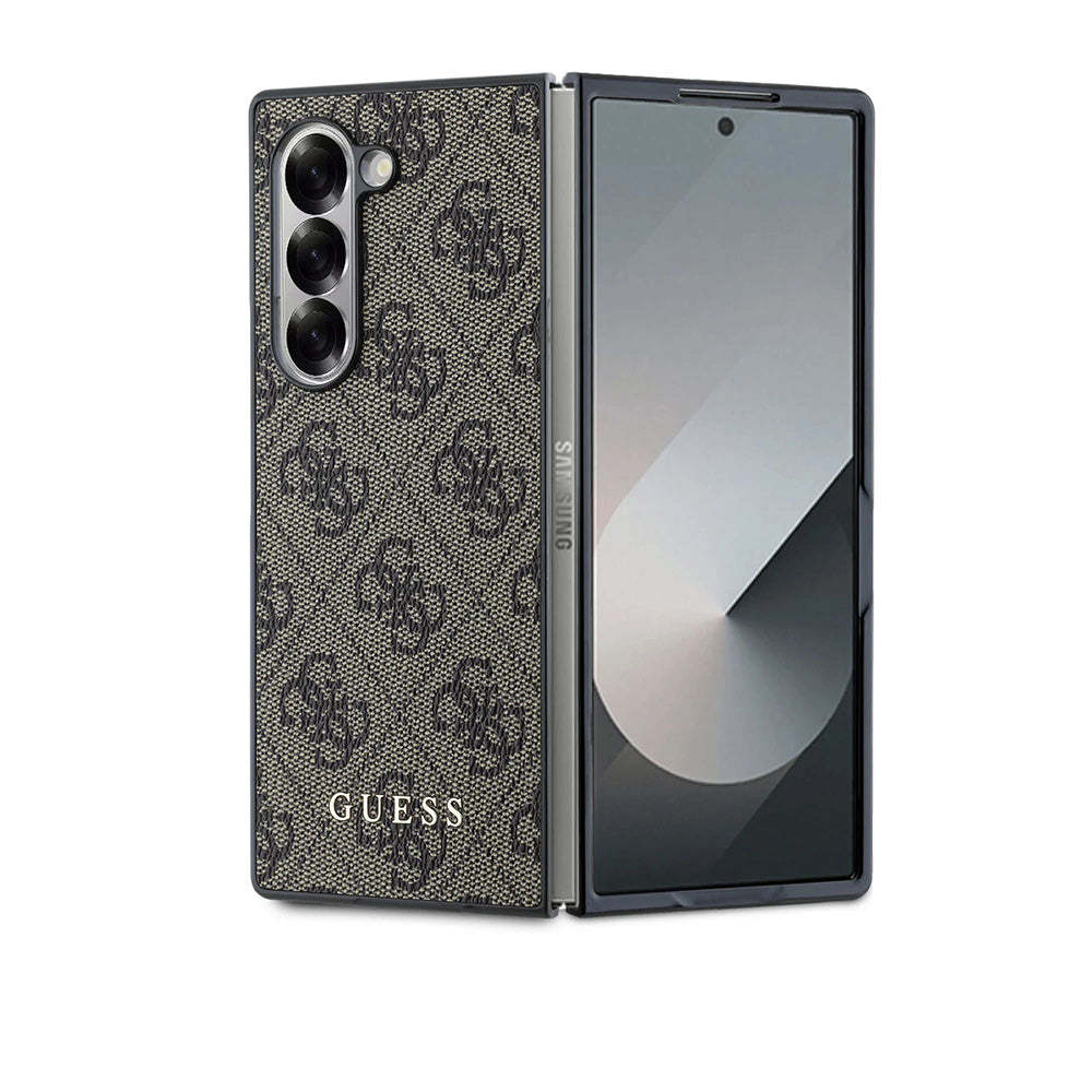 Funda para Samsung Galaxy Z Fold6 F956, Guess, 4G, Marrón.