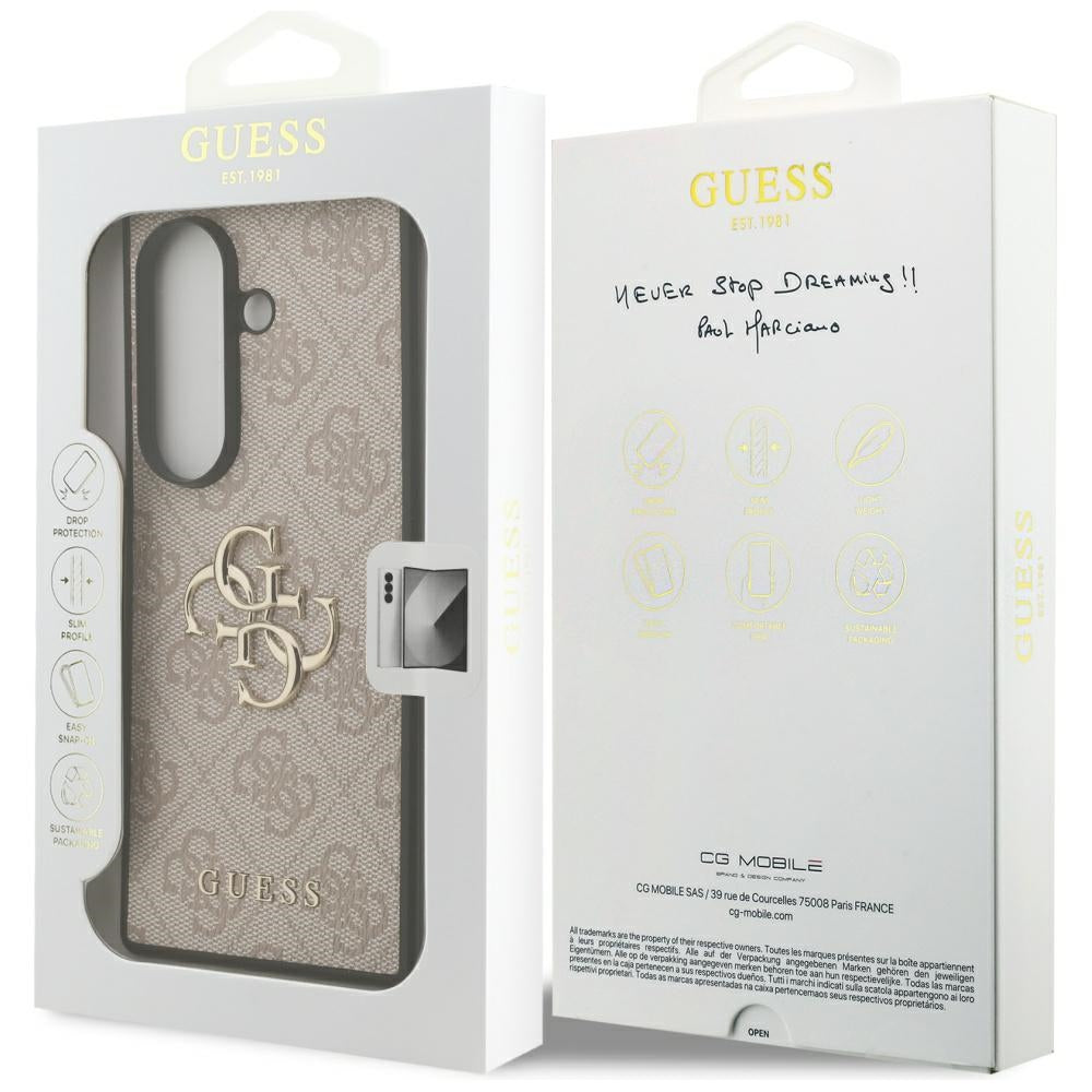Funda para Samsung Galaxy Z Fold7 F966, Guess, 4G Big Logo, Rosa
