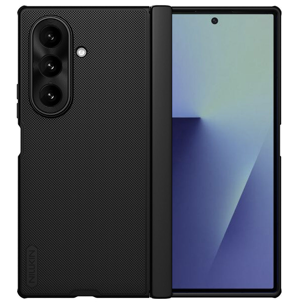 Funda para Samsung Galaxy Z Fold7 F966, Nillkin, Super Frosted Shield, Negra