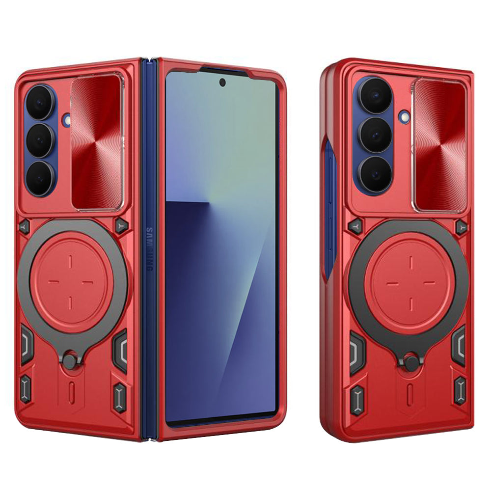 Funda para Samsung Galaxy Z Fold7 F966, Techsuit, CamGuard Pro, Roja