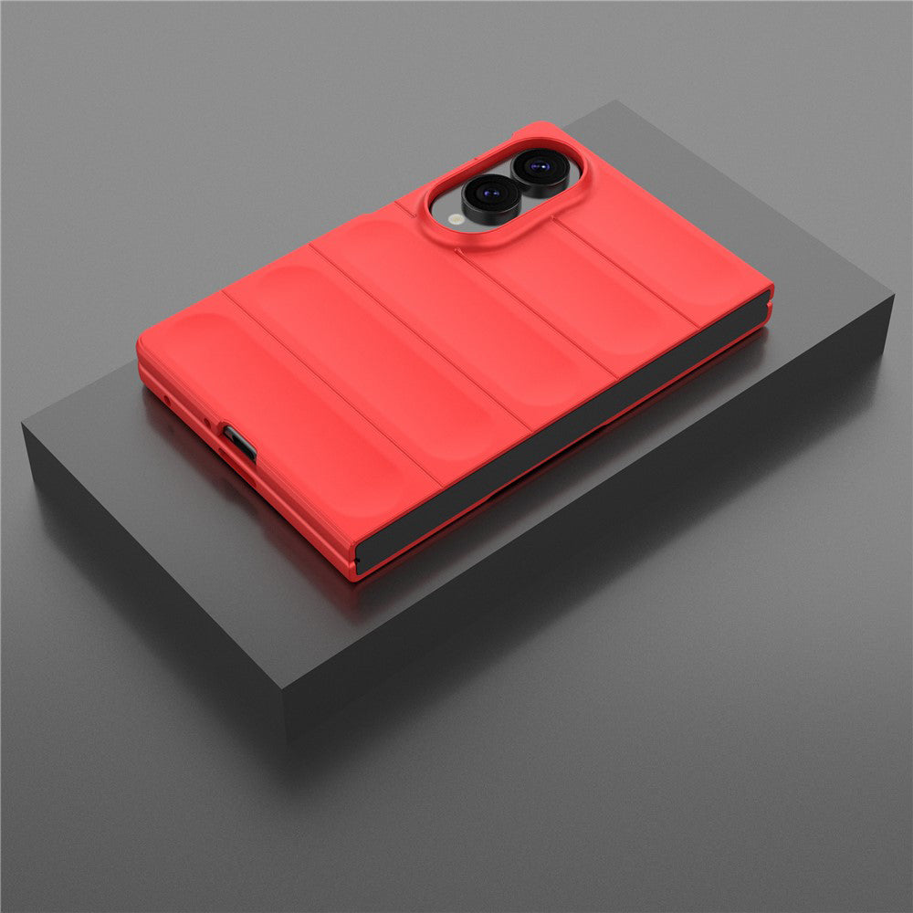 Funda para Samsung Galaxy Z Fold8 F971, Techsuit, Magic Shield, Roja