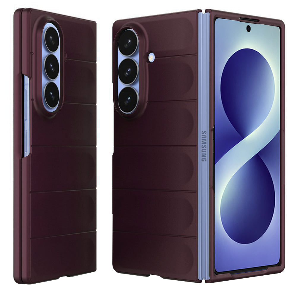 Funda para Samsung Galaxy Z Fold8 Ultra F976, Techsuit, Magic Shield, Vino