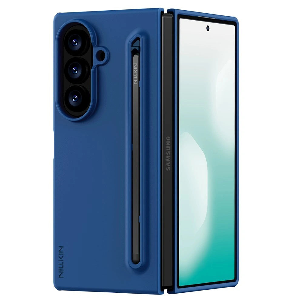 Funda para Samsung Galaxy Z Fold8 Ultra F976, Nillkin, Flex Pure con soporte para S-Pen, Azul