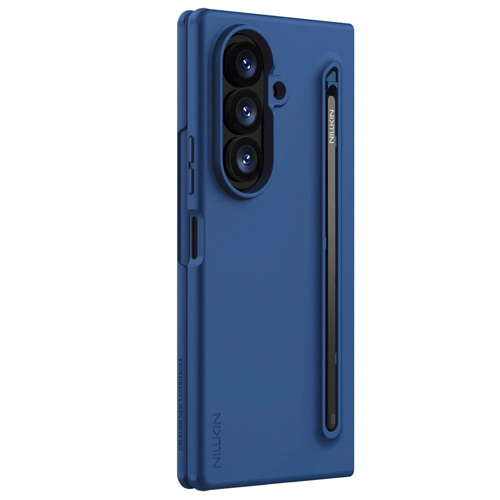 Funda para Samsung Galaxy Z Fold8 Ultra F976, Nillkin, Flex Pure con soporte para S-Pen, Azul