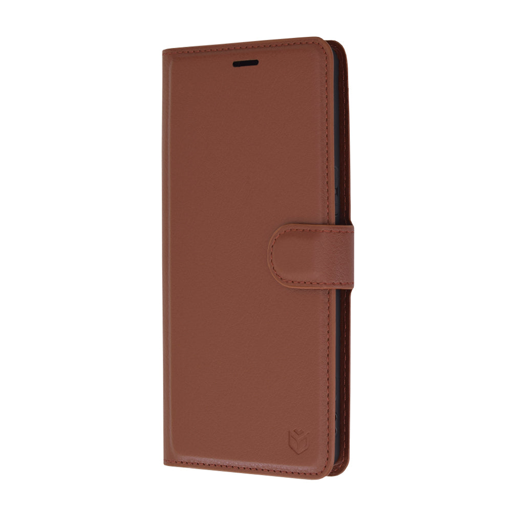 Funda para Sony Xperia 1 VI, Techsuit, Leather Folio, Marrón
