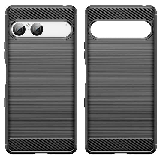 Funda para Sony Xperia 10 VIII, Techsuit, Carbono, Negra